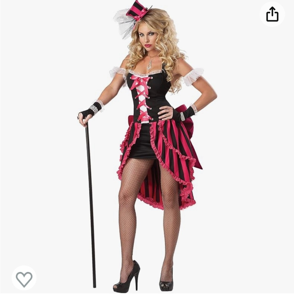Eye Candy - Parisian Showgirl Adult Costume